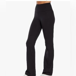 High-Rise Black Flare Yoga Pant